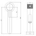 Crosswater MPRO Fluted Basin Tap - Brushed Nickel (PRO110DNL_F) - thumbnail image 3