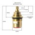 Crosswater On-off 3/4 flow cartridge (R1523) - thumbnail image 3