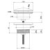 Crosswater Universal Click Clack Basin Waste - Matt Black (PRO0260M) - thumbnail image 3