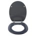 Croydex Dove Flexi-Fix Toilet Seat - Granite Effect (WL601931H) - thumbnail image 3