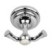 Croydex Flexi-Fix 1919 Range Double Robe Hook - Chrome (QM301741) - thumbnail image 3