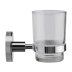 Croydex Flexi-Fix Britannia Tumbler and Holder - Chrome (QM581841) - thumbnail image 3