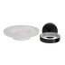 Croydex Flexi-Fix Epsom Black Soap Dish and Holder (QM481921) - thumbnail image 3