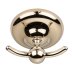 Croydex Flexi-Fix Grosvenor Gold Double Robe Hook (QM701703) - thumbnail image 3