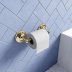 Croydex Flexi-Fix Grosvenor Gold Spindle Toilet Roll Holder (QM704403) - thumbnail image 3