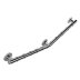 Croydex Grab 'N' Grip Angled Grab Bar - Chrome (AP530941) - thumbnail image 3