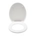 Croydex Grasmere Flexi-Fix Toilet Seat - White (WL601422H) - thumbnail image 3