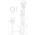 Croydex Hook And Glider Pack - White (GP98900) - thumbnail image 3