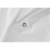 Croydex Hygiene 'N' Clean Plain Textile Shower Curtain - White (AF289522H) - thumbnail image 3