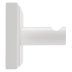 Croydex Portland Robe Hook - White Wood (WA992822) - thumbnail image 3