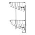 Croydex rust free two tier medium corner basket - mild steel (QM260241) - thumbnail image 3