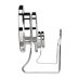 Croydex Stick 'N' Lock Towel Rail - Chrome (QM292941) - thumbnail image 3