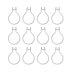Croydex White Button Curtain Ring (AK142222) - thumbnail image 3