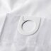 Croydex White Regency Stripe Hook 'N' Hang Shower Curtain (AF289122) - thumbnail image 3