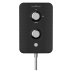 Gainsborough Slim Duo Electric Shower 9.5kW - Piano Black (GSDPB95) - thumbnail image 3