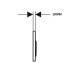 Geberit Kappa21 Dual Flush Plate - White/Gold (115.240.KK.1) - thumbnail image 3