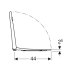 Geberit Selnova Comfort Toilet Seat - White (500.133.00.1) - thumbnail image 3