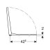 Geberit Smyle Angular Edge Toilet Seat - White (500.233.01.1) - thumbnail image 3