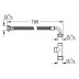 Grohe Accessory Set Shower Hose and T Piece (14074000) - thumbnail image 3