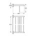 Grohe Bau Cosmopolitan Multi-Towel Rack - Chrome (40462001) - thumbnail image 3