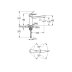 Grohe BauCurve Single Lever Sink Mixer 1/2" - Chrome (31715000) - thumbnail image 3