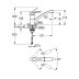 Grohe BauEco Single Lever Sink Mixer - Chrome (31680000) - thumbnail image 3