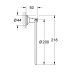 Grohe Essentials Authentic Towel Ring - Chrome (40655001) - thumbnail image 3
