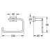 Grohe Essentials Cube Toilet Roll Holder - Supersteel (40507DC1) - thumbnail image 3