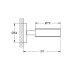 Grohe Essentials Glass/Soap Dish Holder - Supersteel (40369DC1) - thumbnail image 3