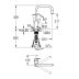 Grohe Eurodisc Cosmopolitan Single Lever Sink Mixer - Chrome (31122004) - thumbnail image 3
