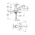 Grohe Eurosmart Single Lever Sink Mixer - Chrome (31170000) - thumbnail image 3