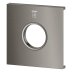 Grohe Grohtherm Aqua Tiles Exchangeable Metal Plate & Symbol - Head Shower 1 - Brushed Hard Graphite (106887AL00) - thumbnail image 3