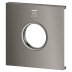 Grohe Grohtherm Aqua Tiles Exchangeable Metal Plate & Symbol - Head Shower 3 - Brushed Hard Graphite (106889AL00) - thumbnail image 3
