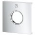 Grohe Grohtherm Aqua Tiles Exchangeable Metal Plate & Symbol - Head Shower 3 - Chrome (1068890000) - thumbnail image 3