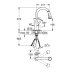 Grohe Parkfield Single Lever Sink Mixer - Supersteel (30215DC0) - thumbnail image 3