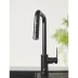 Grohe Quickfix Start High Spout Kitchen Tap With Pull Out Mousser - Matt Black (306312430) - thumbnail image 3