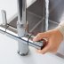 Grohe Red Duo Single Lever 1/2" Kitchen Sink Tap - C Spout - Chrome (30033000) - thumbnail image 3