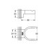 Grohe Selection Double Robe Hook - Chrome (41049000) - thumbnail image 3