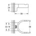 Grohe Selection Double Robe Hook - Cool Sunrise (41049GL0) - thumbnail image 3