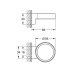 Grohe Selection Glass/Soap Dish Holder - Polished Nickel (41027BE0) - thumbnail image 3