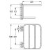 Grohe Selection Multi-Towel Rack - Cool Sunrise (41066GL0) - thumbnail image 3