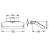 Grohe Selection Toilet Roll Holder With Cover - Hard Graphite (41069A00) - thumbnail image 3