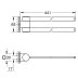 Grohe Selection Towel Holder - Pivotable - Brushed Cool Sunrise (41063GN0) - thumbnail image 3