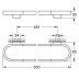 Grohe Selection Towel Rail - 600mm - Cool Sunrise (41056GL0) - thumbnail image 3