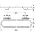 Grohe Selection Towel Rail - 800mm - Brushed Nickel (41058EN0) - thumbnail image 3