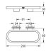 Grohe Selection Towel Ring - Brushed Warm Sunset (41035DL0) - thumbnail image 3
