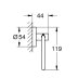 Grohe Start Toilet Paper Holder - Matt Black (412002430) - thumbnail image 3