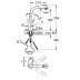 Grohe Zedra Single Lever Sink Mixer - Chrome (32553000) - thumbnail image 3