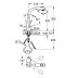 Grohe Zedra Single Lever Sink Mixer - Stainless Steel (32553SD0) - thumbnail image 3