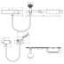 Hansgrohe WallStoris Bundle 3jet - Matt White (24250700) - thumbnail image 3